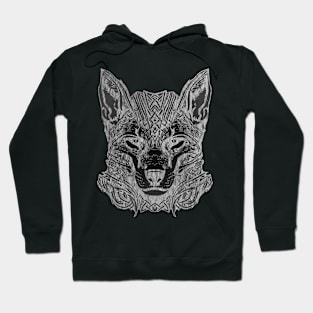 Celtic silver fox Hoodie